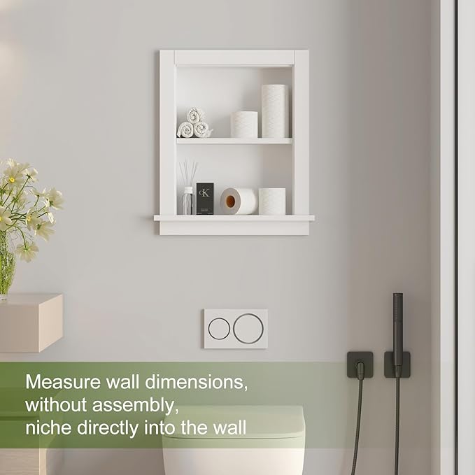 Recessed Medicine Cabinet for Bathroom Niche for Shower Wall for Bedroom - Image 4