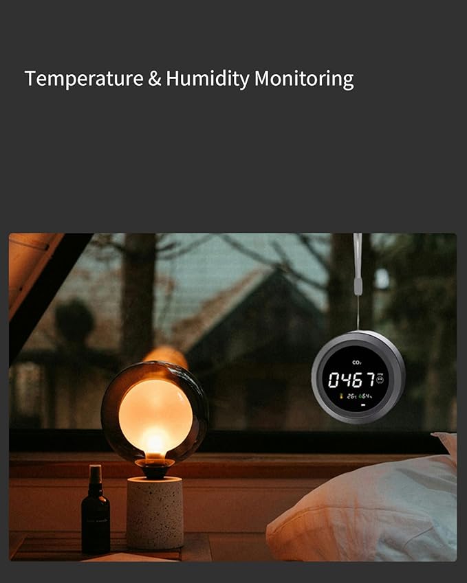 Portable Rechargeable Carbon Monoxide Detector & Monitor – CO Tester - Image 7