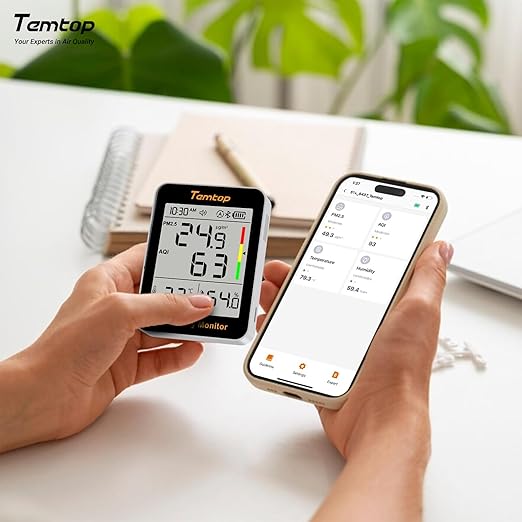 Temtop Smart Air Quality Monitor - Image 3