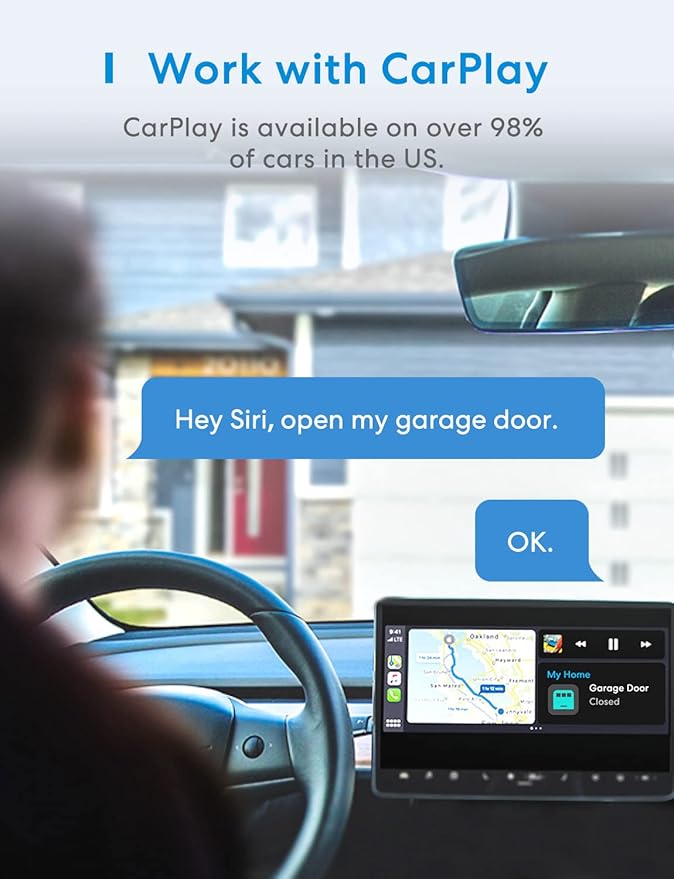 meross Smart Garage Door Opener Remote, Compatible - Image 5