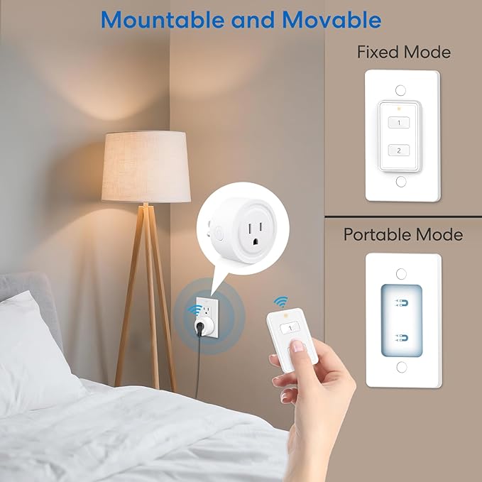LoraTap Mini Wireless Remote Control Outlet Plug Adapter - Image 6