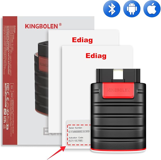 KINGBOLEN Ediag OBD2 Scanner Bluetooth, Bidirectional Scanner All System - Image 8