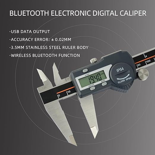AICEY Digital Caliper Measuring Tool, IP54 Waterproof Stainless Steel - Image 5