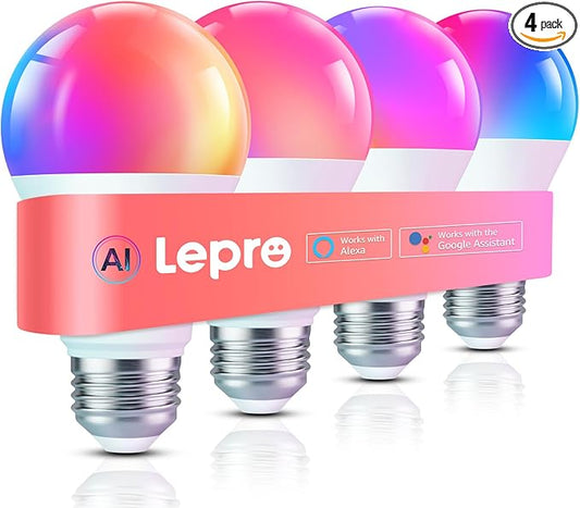 Lepro B1 AI Smart Light Bulbs by Lepro