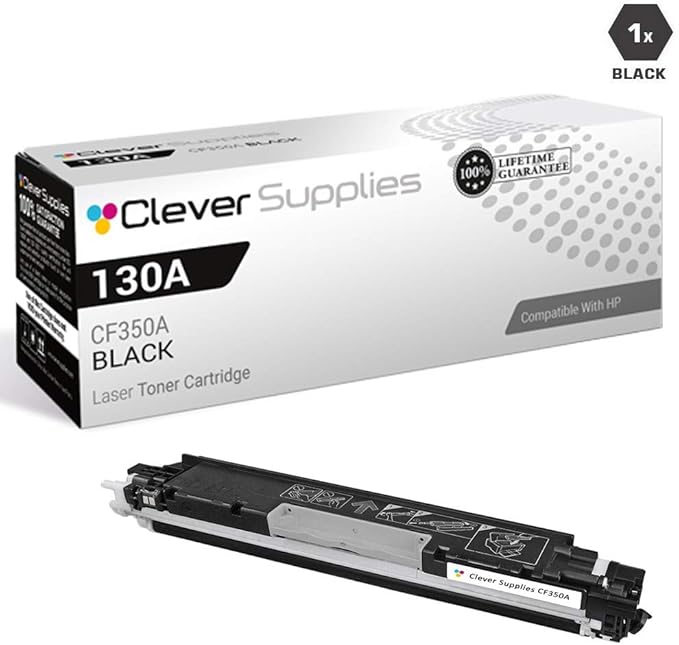 CS Replacement Compatible with HP 130A CF350A Black Color M176 M177 M177FW PRO - Image 2