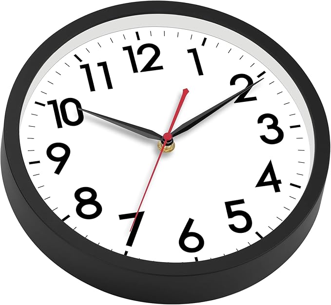 AKCISOT 18 Inch Wall Clock Large Silent Non-Ticking Wall Clocks Battery Operated - Image 6