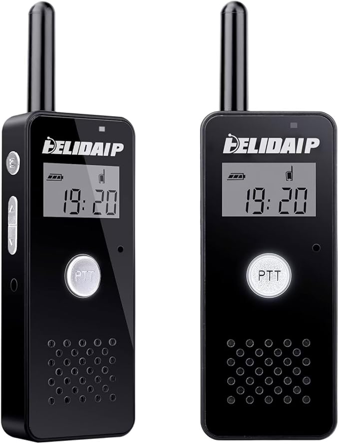 ELIDAIP T-M16 Small Walkie Talkies, Portable Two Way Radio by ELIDAIP