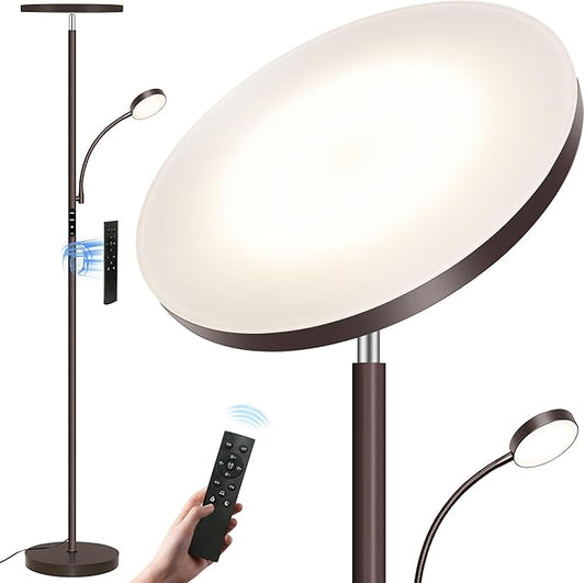 Aulaiyi Floor Lamps for Living Room, 42W Super Bright LED Floor Lamp, 2-in-1 by Aulaiyi