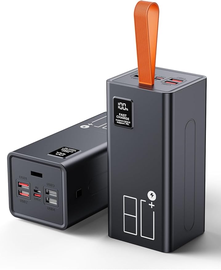 80000mAh Portable Charger Power Bank High Capacity, Fast Charging 30W PD USB C by Unknown