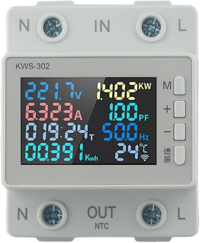 Noteflora LCD Digital Energy Meter - Image 4