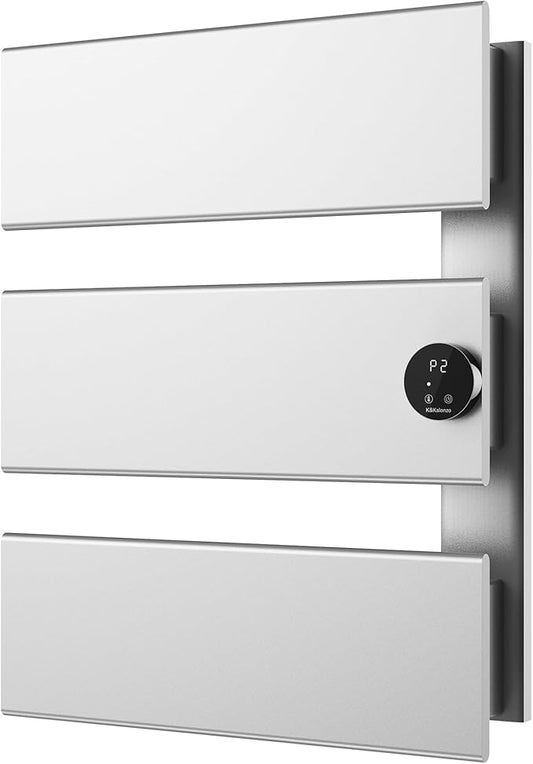 K&KALONZO Electric Towel Warmer, 18.35" W x 22.8" H Wall-Mounted Towel Heater by KKALONZO