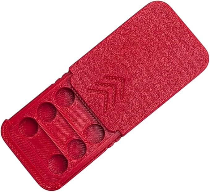 3BP - Size 312 Hearing Aid Battery Case, New Slim Design Pocket Size Storage by Handmade