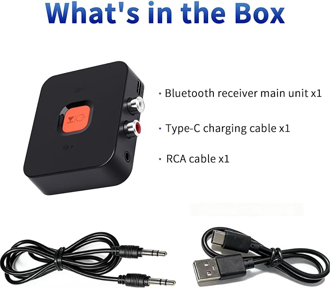 M1R Bluetooth 6.0 Wireless Audio Receiver & Adapter Ideal - Image 8