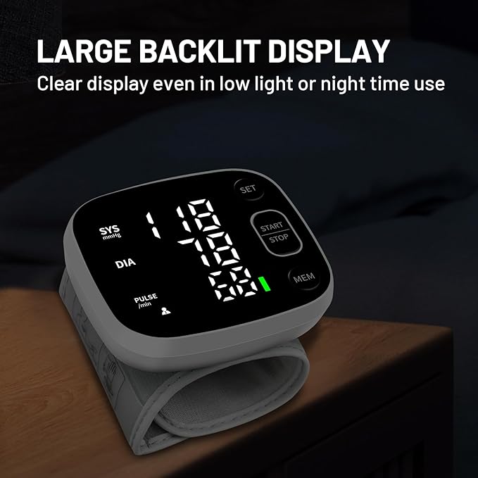 FOTOSY Blood Pressure Monitor Rechargeable Blood Pressure Monitors - Image 7