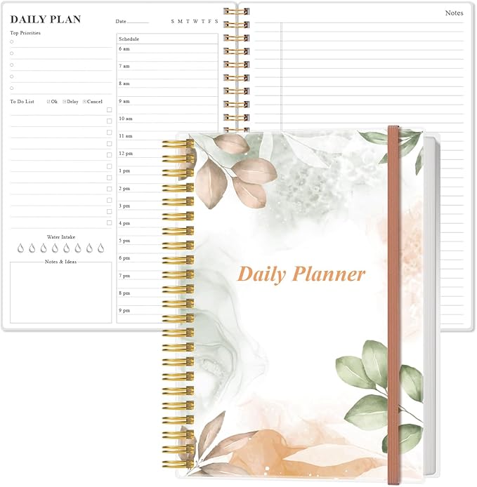Daily Planner Undated by Heveboik