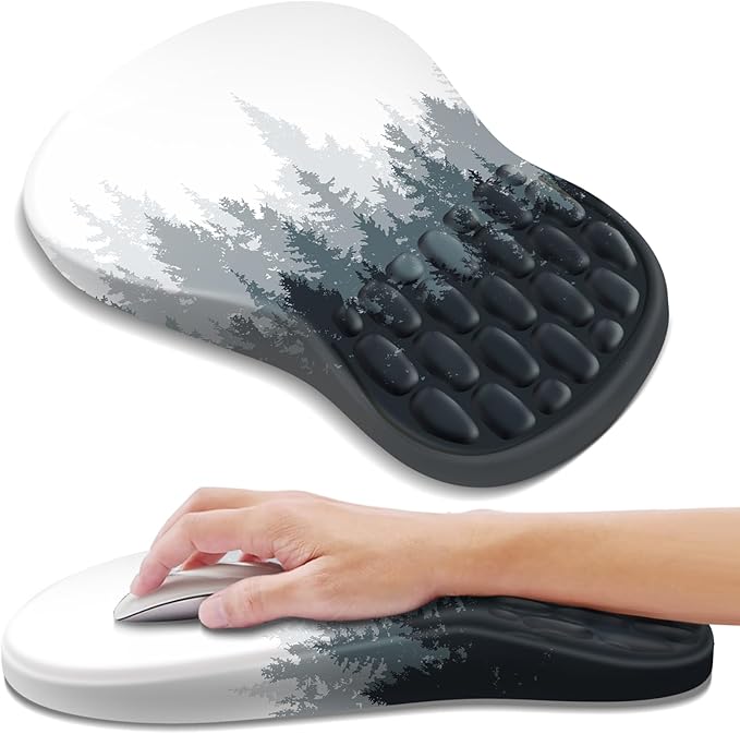 YIWEI Ergonomic Mouse Pad with Wrist Rest by Unknown