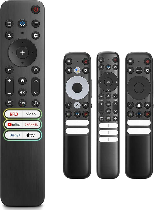 Replacement Remote Only for TCL-Google-TV-Remote-Control, for TCL 4K Google by LOUTOC