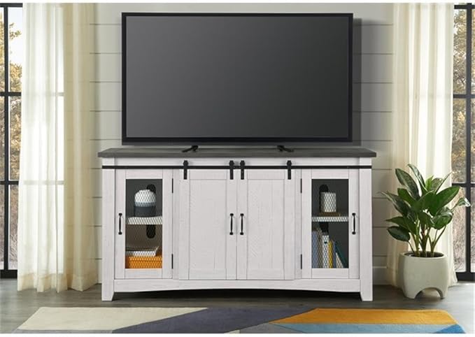 Martin Svensson Home Rustic 65” Solid Wood TV Stand - Image 6