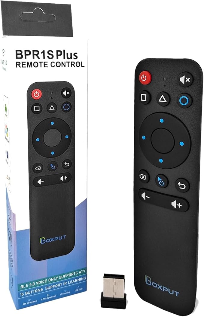 BOXPUT BPR1S Plus Air Mouse Remote BT & 2.4G RF Replacement Remote - Image 9