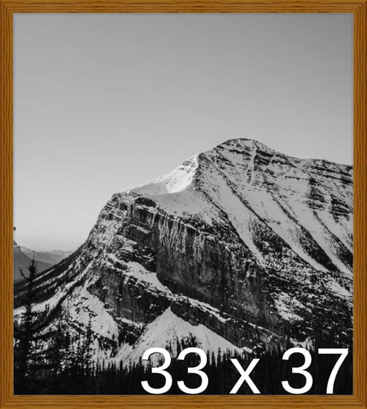 Frame It Easy 33 x 37 Hazel Wood Frame by FrameItEasy