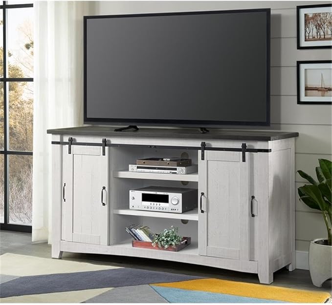Martin Svensson Home Rustic 65” Solid Wood TV Stand - Image 2