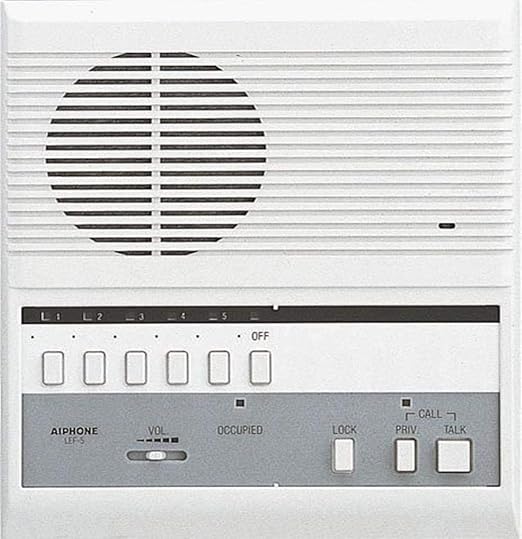 Aiphone LEF-5 Open Voice Selective Call Master Intercom by Aiphone