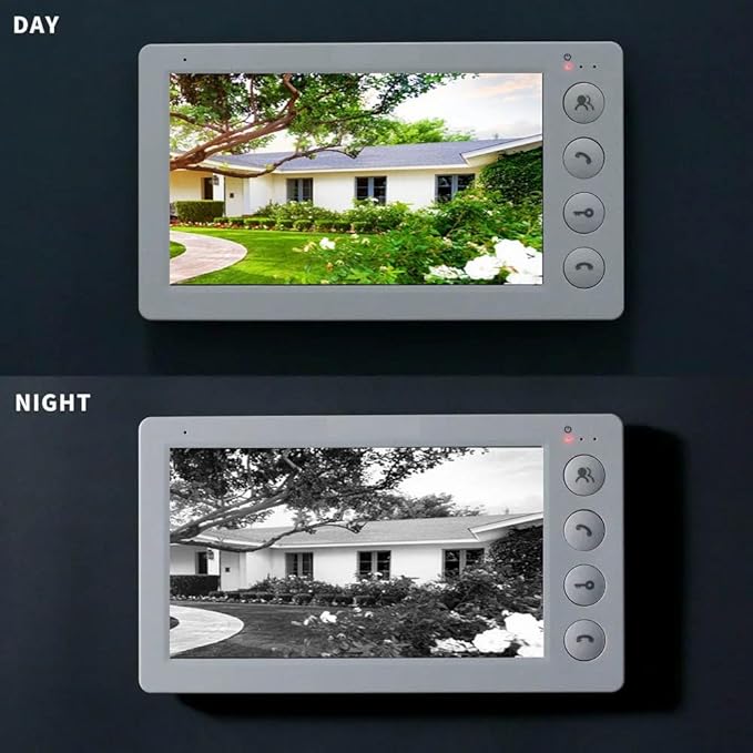 Video Intercom doorbell System, Video doorphone kit, Support 2 Way Audio - Image 4