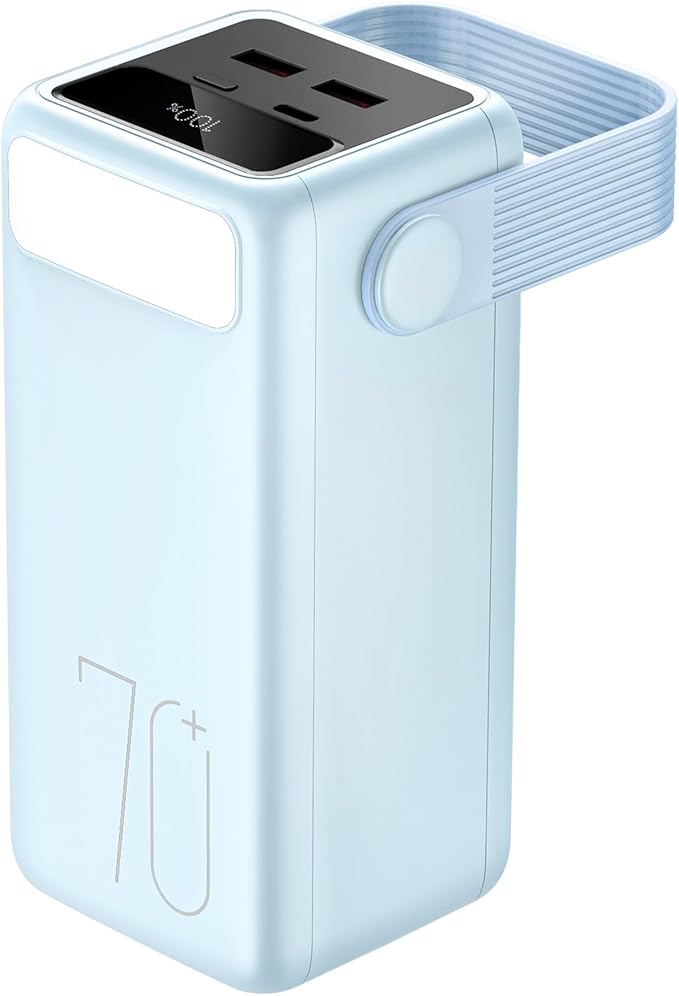 Aterob Portable Charger Power Bank 70000mAh, 22.5W Fast Charging USB C Battery by Unknown