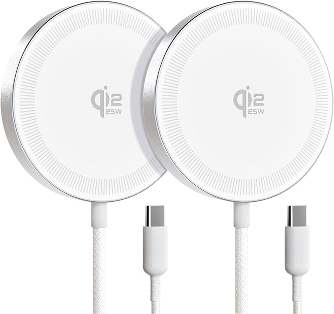 25W Magnetic Wireless Charger for iPhone 17/16, Qi2 Fast Charging Pad for by WAYLITEWirelessCharger
