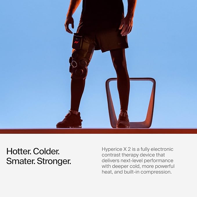 Hyperice X 2 Knee Advanced Heat and Cold Contrast Therapy - Image 2