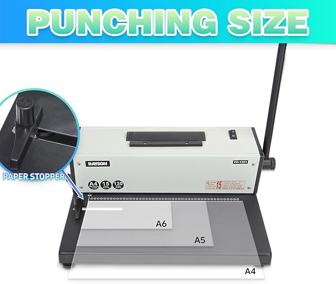 Rayson PD-1501 Coil Binding Machine - Image 3