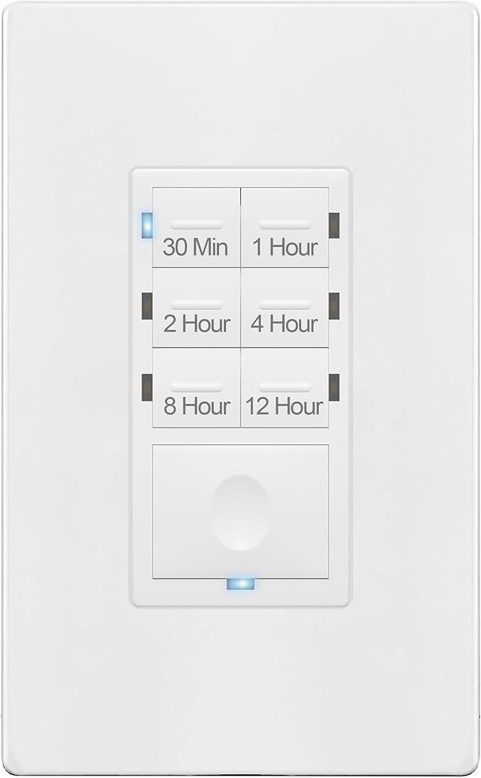Enerlites HET06 12 Hour Timer Switch by Enerlites