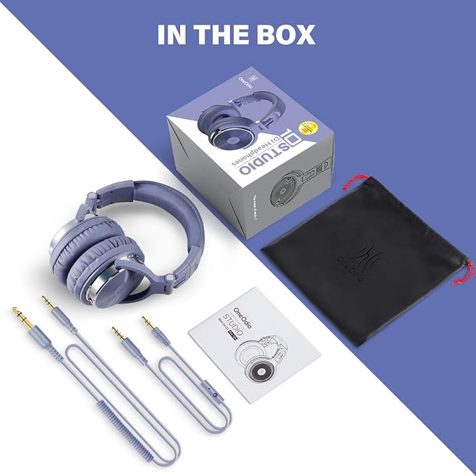 OneOdio Wired Over Ear Headphones Studio Monitor & Mixing DJ Stereo Headsets - Image 7