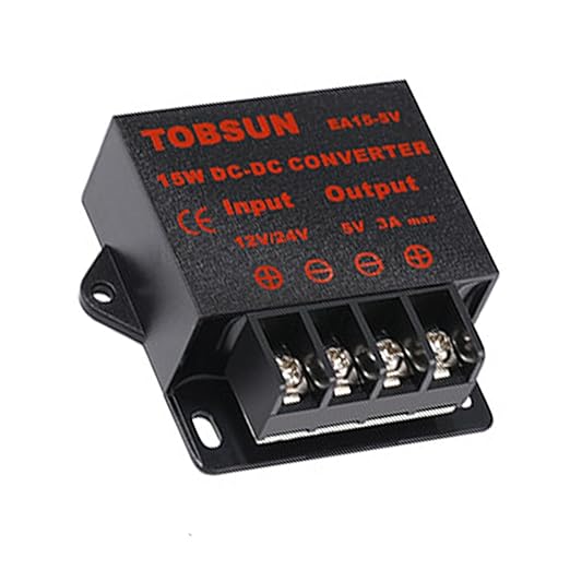 MGGi DC/DC 12V 24V to 5V 3A 15W Voltage Reducer Converter Regulator, Step Down - Image 4