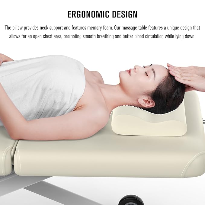 Heavy Duty Electric Massage Table, Electric Lift and Electric Backrest 2 Motor - Image 6