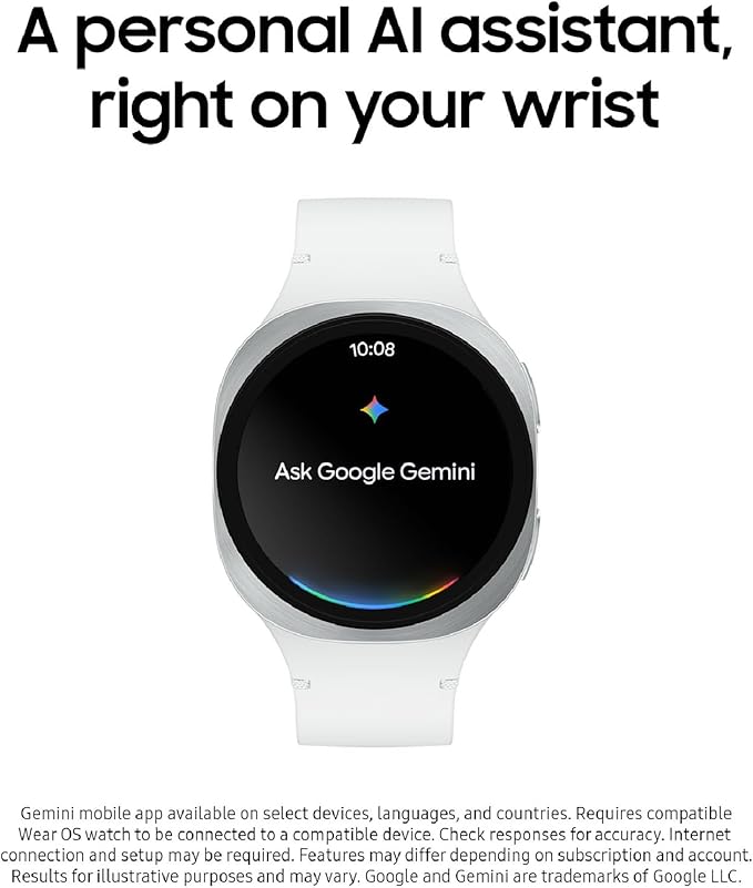 Samsung Galaxy Watch 8 44mm Bluetooth Smartwatch, Cushion Design, Fitness - Image 5