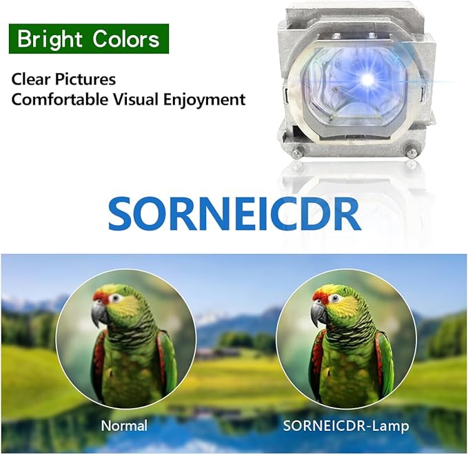 SORNEICDR VLT-HC5000LP/VLT-HC7000LP/RLC-032 Replacement Projector Lamp Bulb - Image 4