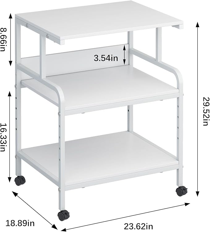Arbuxzuy Large Printer Stand - Image 4