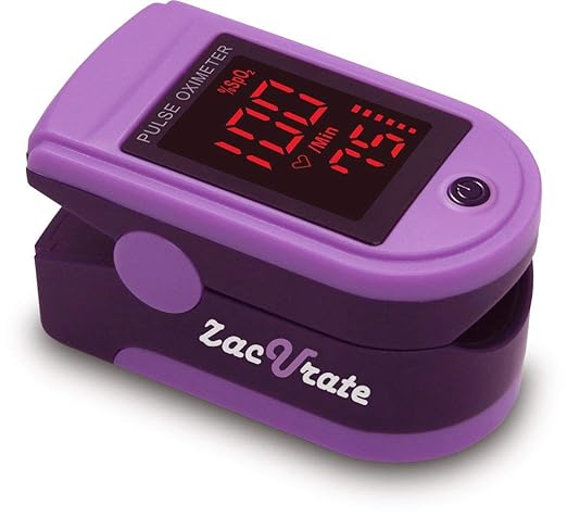 Zacurate Pro Series 500DL Fingertip Pulse Oximeter Blood Oxygen Saturation by Zacurate