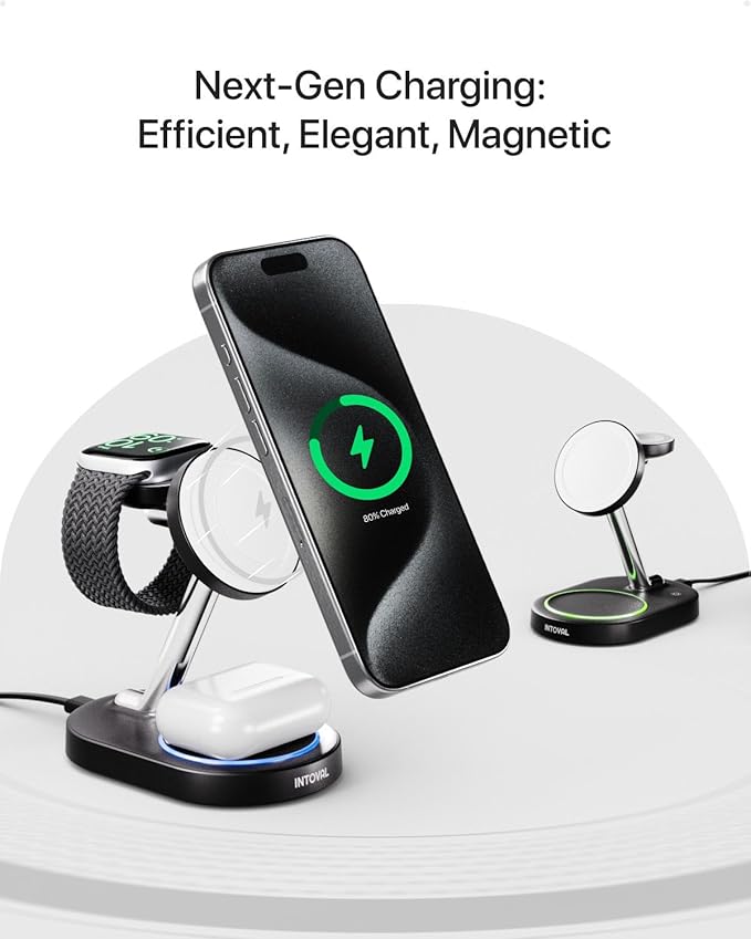 Charging Station for MagSafe Charger, Wireless Charging Station for iPhone - Image 7