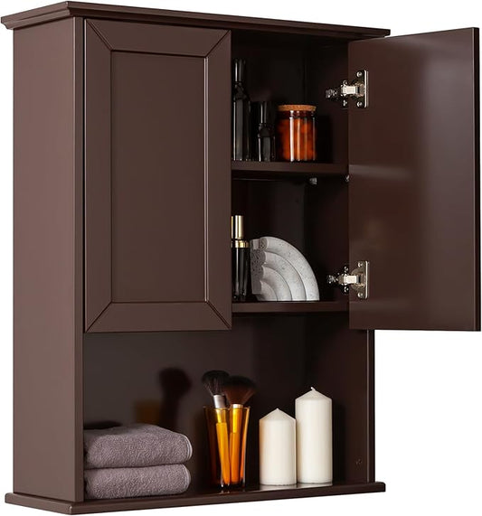 Wall Cabinet, 23x29 inch Medicine Cabinet, Over Toilet Storage by VANIRROR