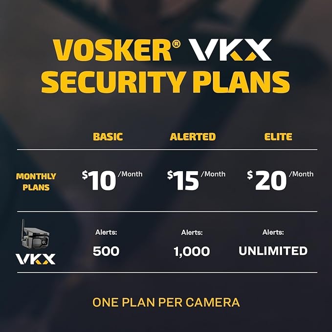 Vosker VKX Farmers Pack Solar 4G LTE Security Camera, Wireless Outdoor - Image 9