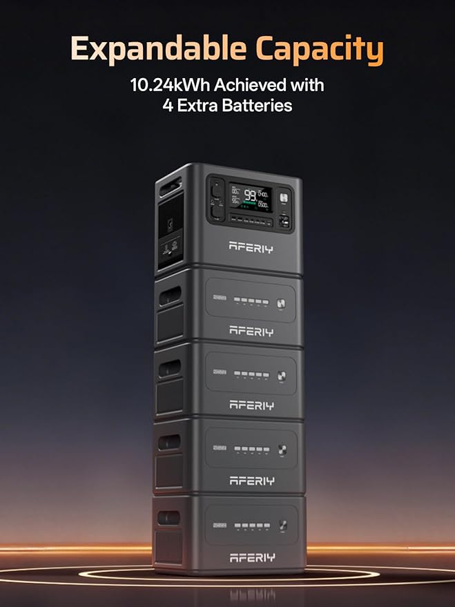 AFERIY 4096Wh Portable Power Station, P280 - Image 3