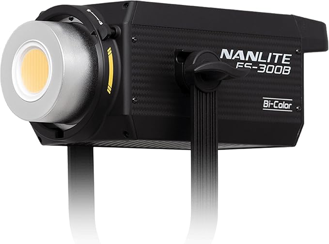 Nanlite FS-300B 300W Bi-Color LED Spotlight-2700K-6500K Adjustable CRI 96 - Image 5