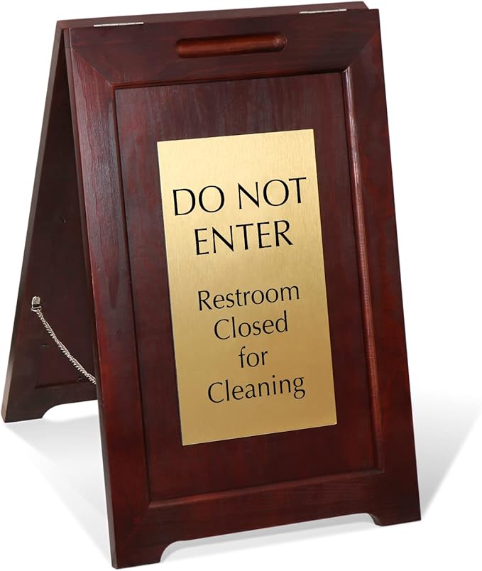 SmartSign Premium "Do Not Enter Restroom Closed by SmartSign