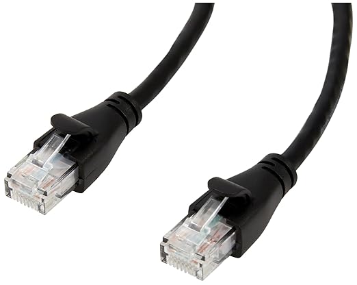 Amazon Basics RJ45 Cat-6 Ethernet Patch Cable, 1Gpbs Transfer Speed, 50 Foot by AmazonBasics