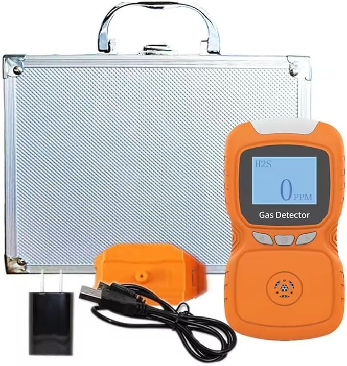 XLA Alert Clip Single Gas H2S Monitor, H2S Monitor Digital H2S Monitor - Image 7