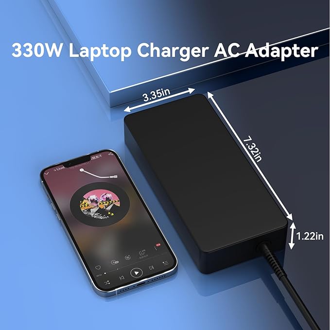 OSISZI 330W ADP-330GB D Laptop Charger Compatible - Image 4