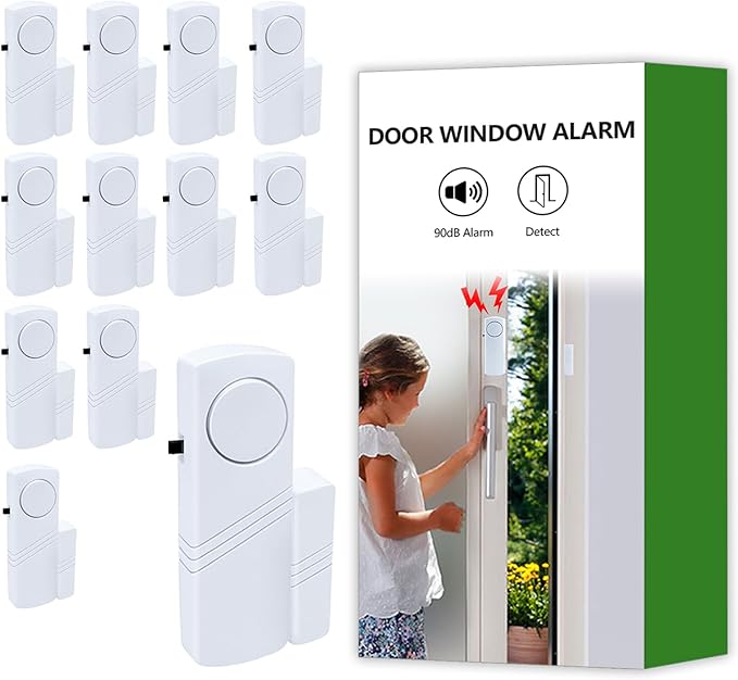 Door Window Alarm, 90dB Door Alarms Sensor by Unknown