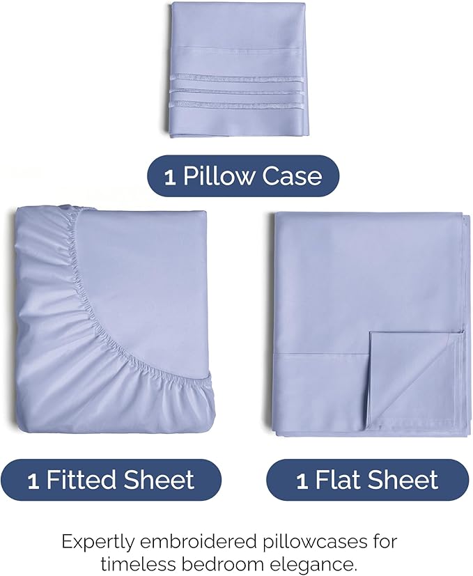 Twin XL Size 3 Piece Sheet Set - Image 2